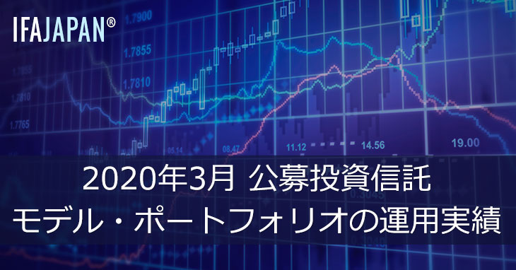 2020年3月　公募投資信託　モデル・ポートフォリオの運用実績---IFA-JAPAN-Blog